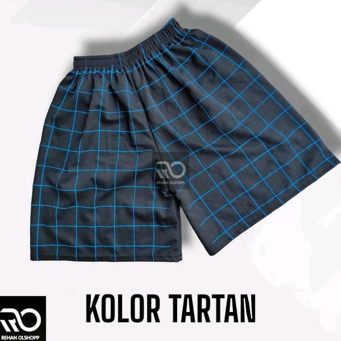 OKS 100Ribuan 15Pcs CELANA Boxer Motif TARTAN Kotak Dan Motif Api BOXER VIRAL/BOXER SANTAI celana ko