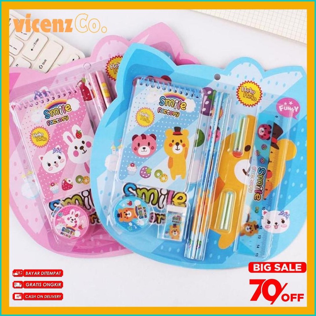 

Reseller Welcome - S5931 Stationary Set Karakter Kartun / Set Alat Tulis 8 In 1 / Set Alat Tulis Kartun Lucu / Stationery Set 8 In 1 Lucu Flash Sale! Diskon Hingga 70%