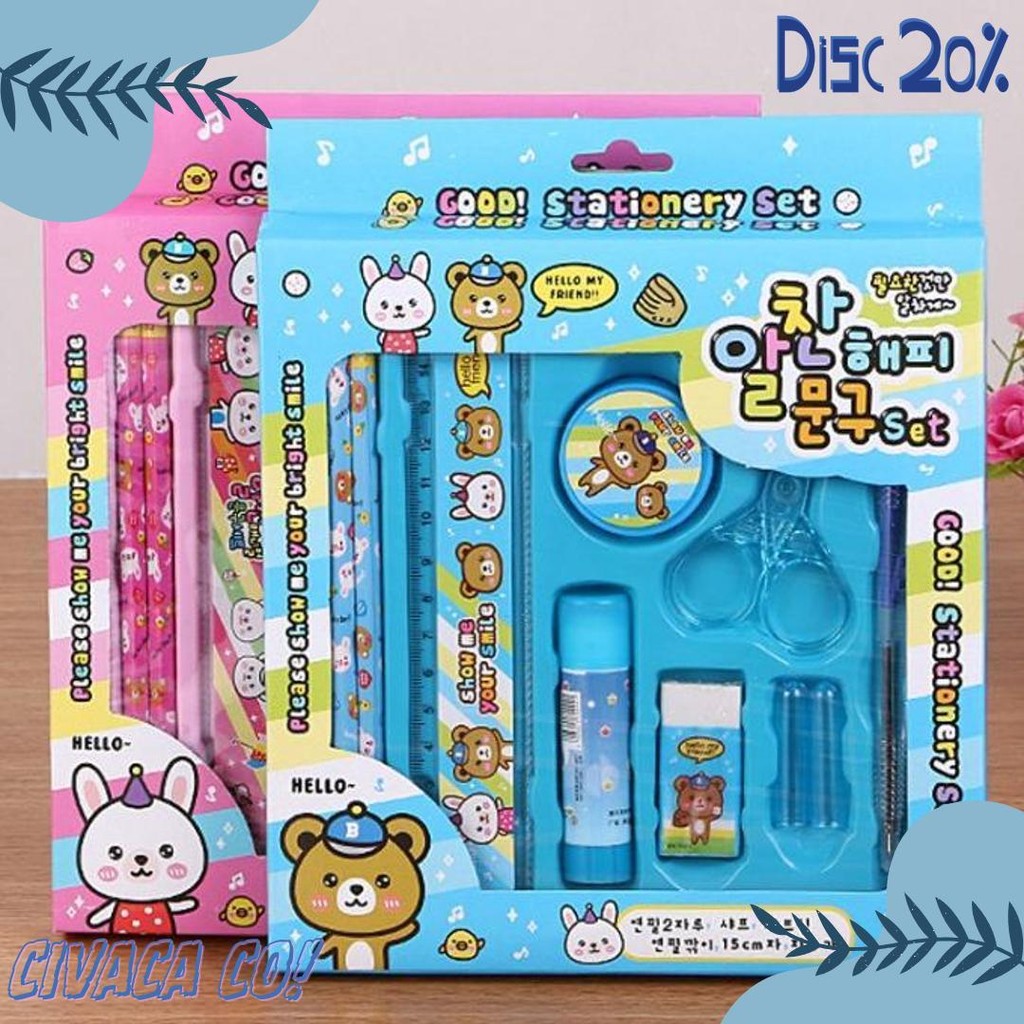 

Kado Alat Tulis Pensil 1 Pack Aesthetic Motif Kartun Anak Sekolah 10 P Diskon Setengah Harga