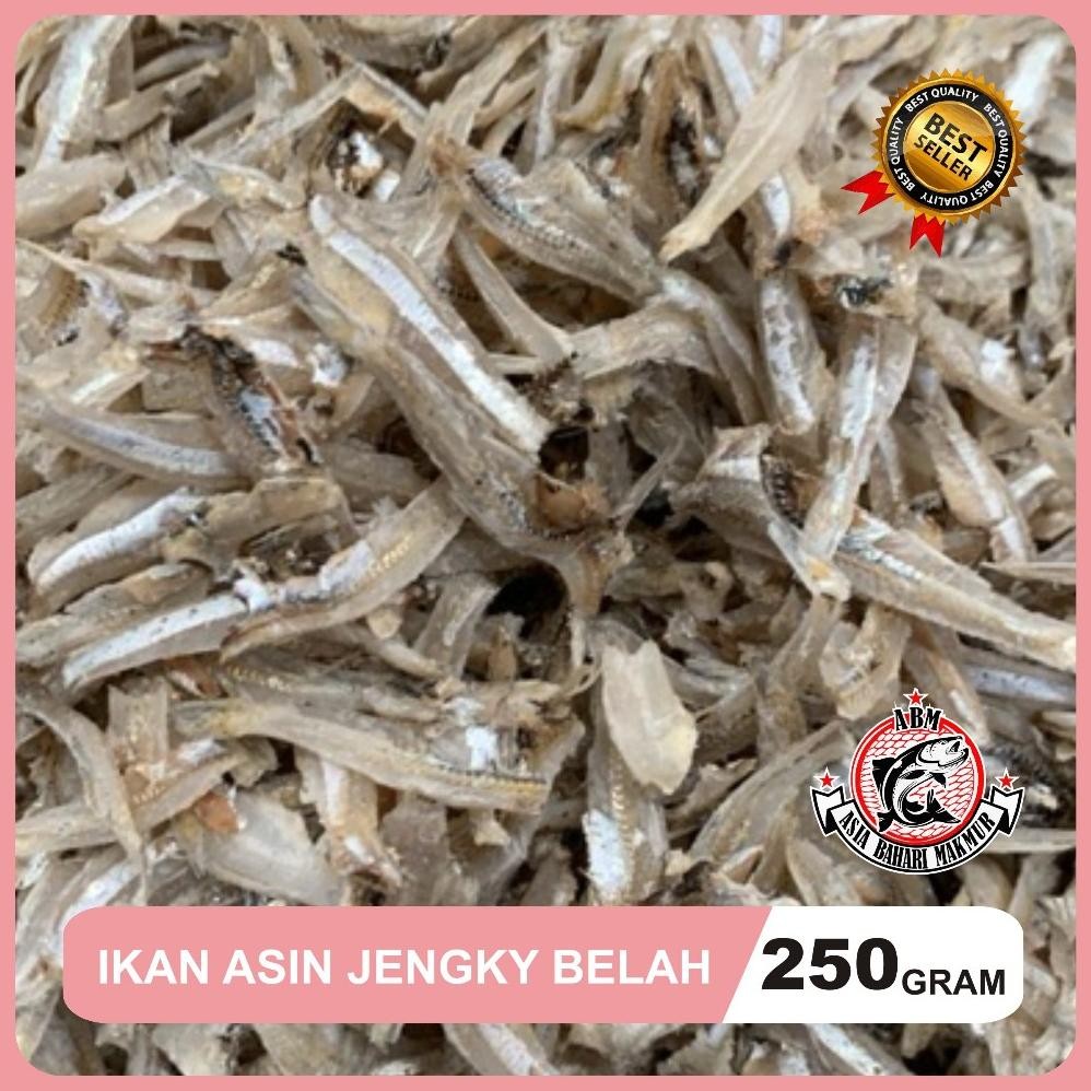 

Ikan Asin Teri Jengky Belah Vip Premium Tri Jengky Beleh 250 Gram