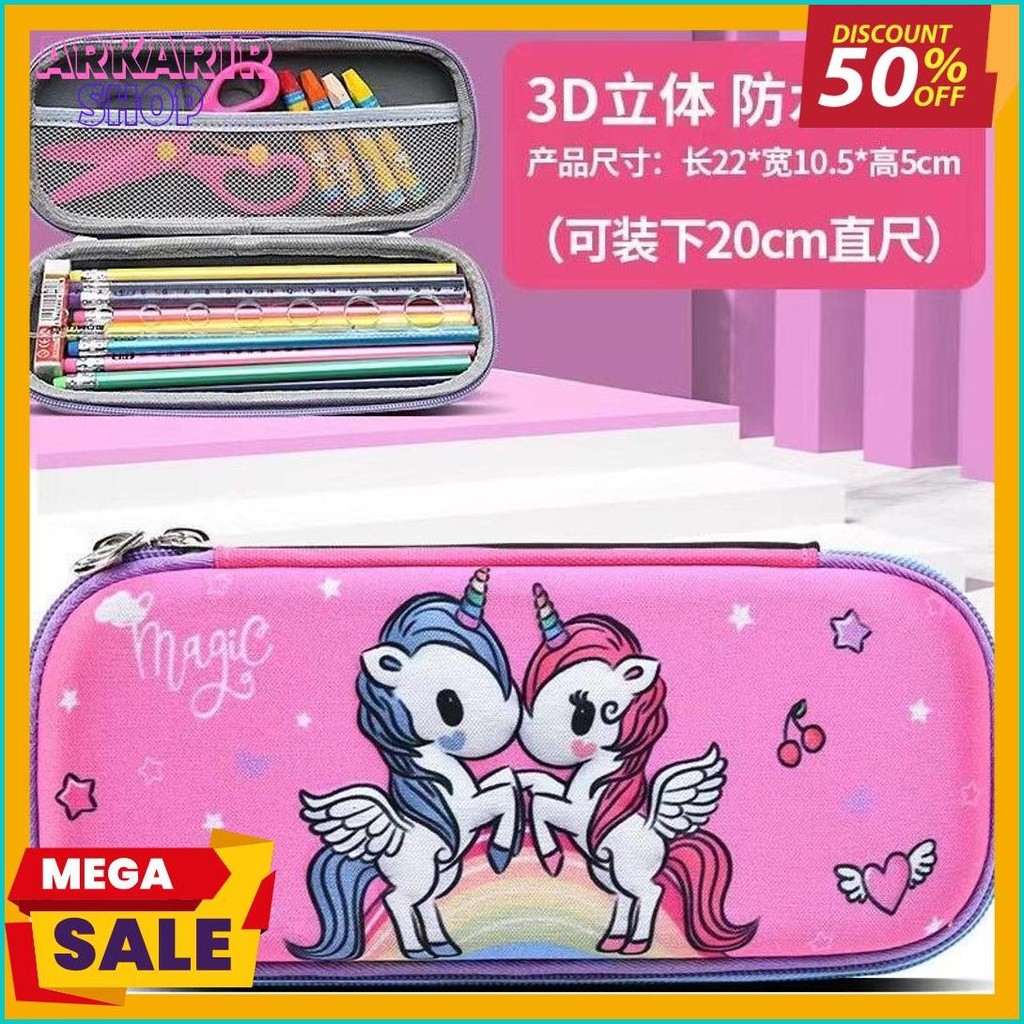 

Tempat Pensil / Kotak Pensil / Tempat Alat Tulis Lucu Gambar 3D Flash Sale! Diskon Hingga 70%
