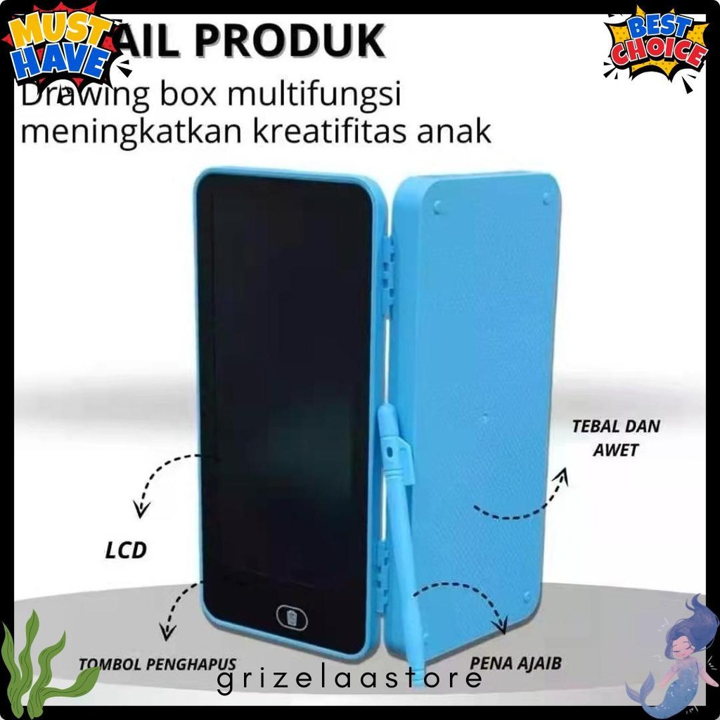 

Kotak Pensil Anak 2 In 1 Pen Case Writing Pad Tempat Pencil Gambar Terlaris! Produk Ini Banyak Dicari