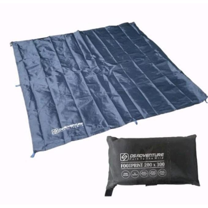 Terbaru Footprint 200 X 300 - Alas Tenda Praktis - Footprint Tenda - Footprint