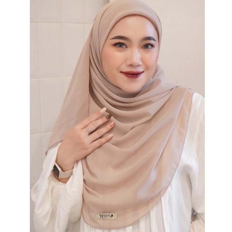 Berkualitas - Pashmina Shawl Malay Syar'i / Pashmina polos malaysia Jumbo ,,