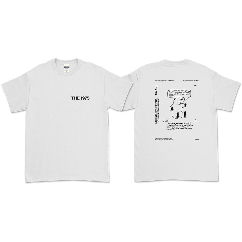 Promo Kaos The 1975 Abiior Teddy Bear T-Shirt (Depan Belakang)