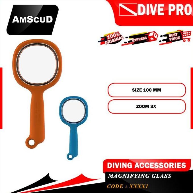 

Magnifying Glass / Kaca Pembesar Amscud 100Mm Kualitas Terbaik Harga Termurah