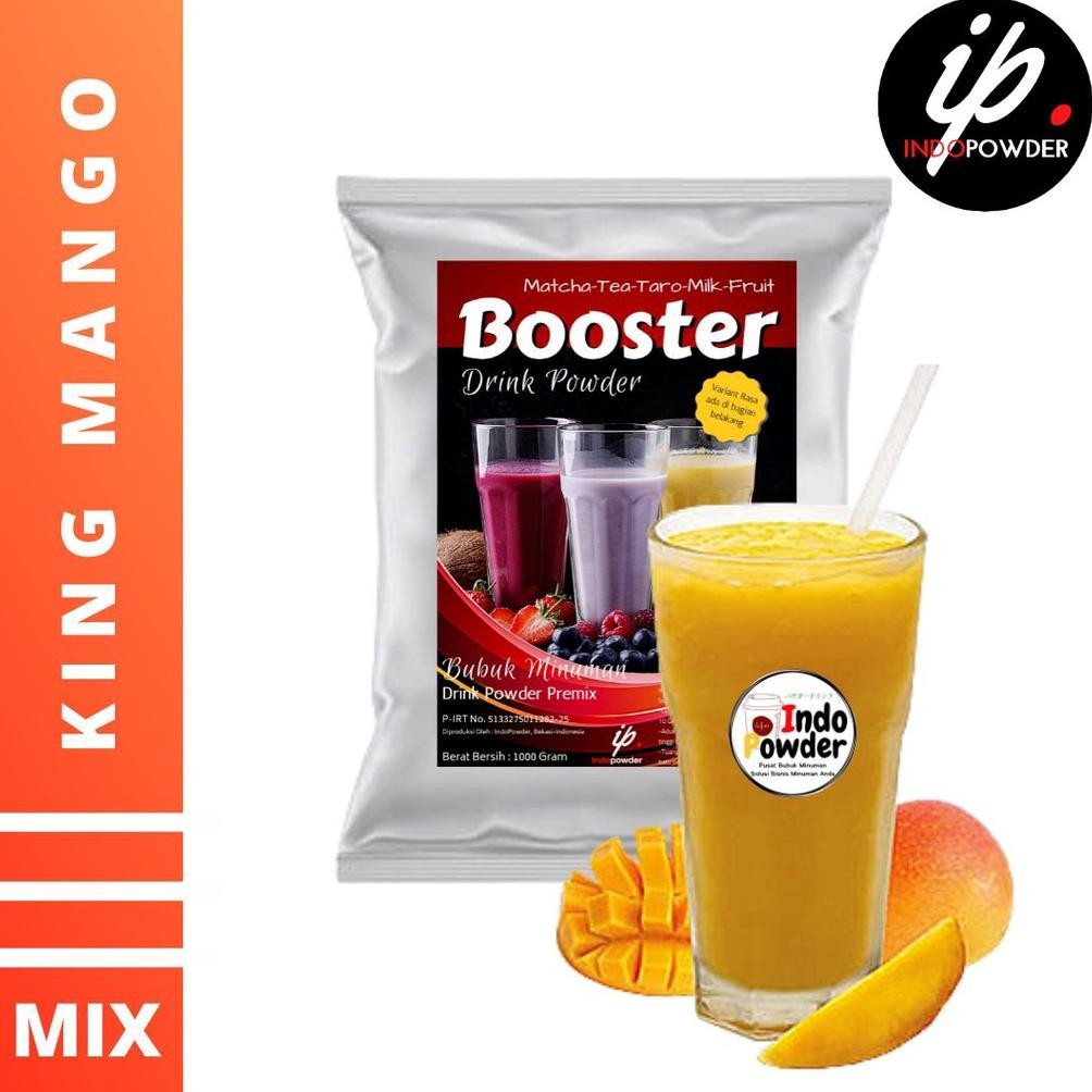 

King Mango Powder1 Kg - Bubuk Minuman Mangga - Manggo Booster - Thai Mango - Bubuk Mangga 1Kg Nugi