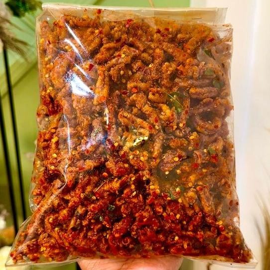 

KERIPIK USUS PEDAS DAUN JERUK 500GR KHAS NGABRET Nugi