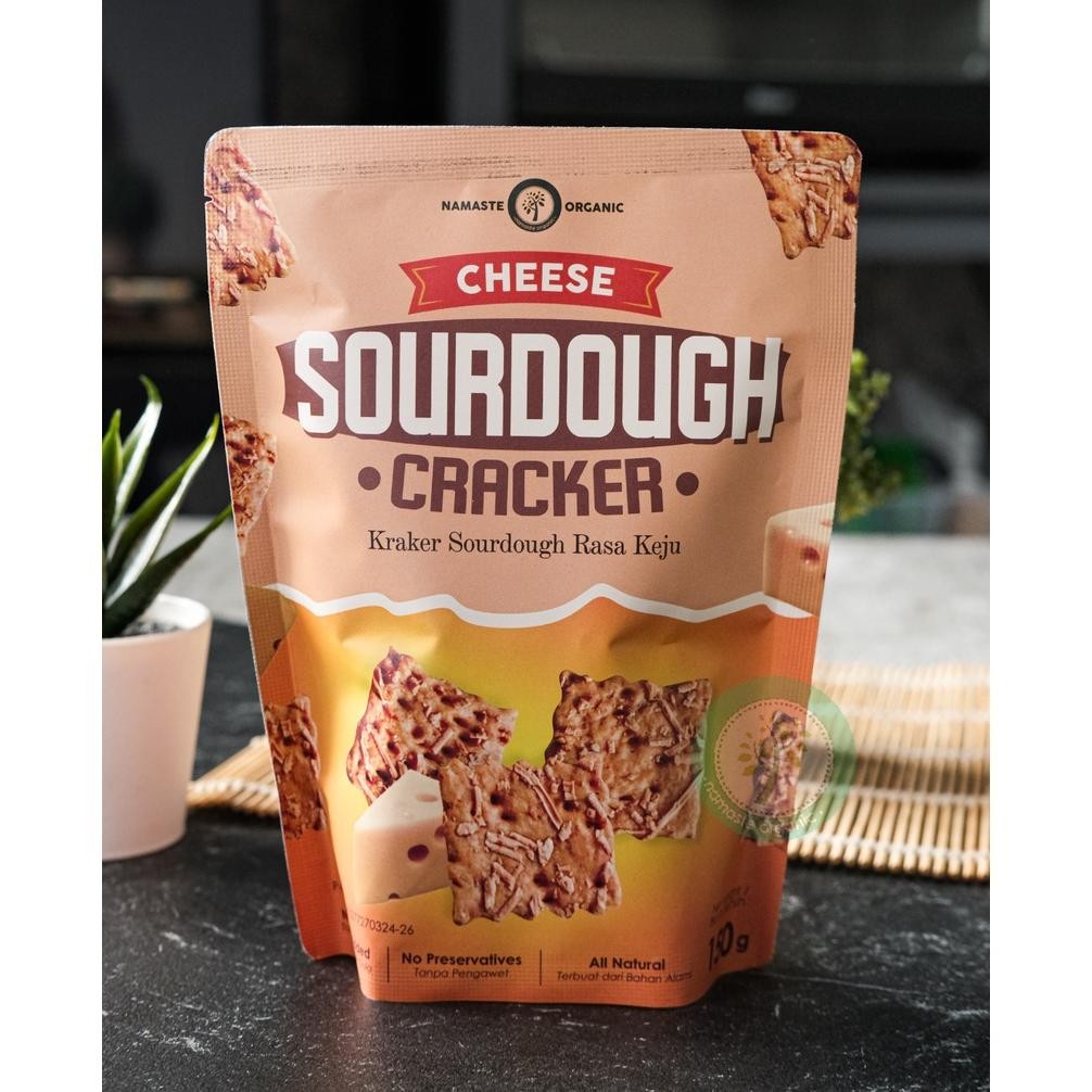

SOURDOUGH CRACKER - CHEESE 150GR Nugi