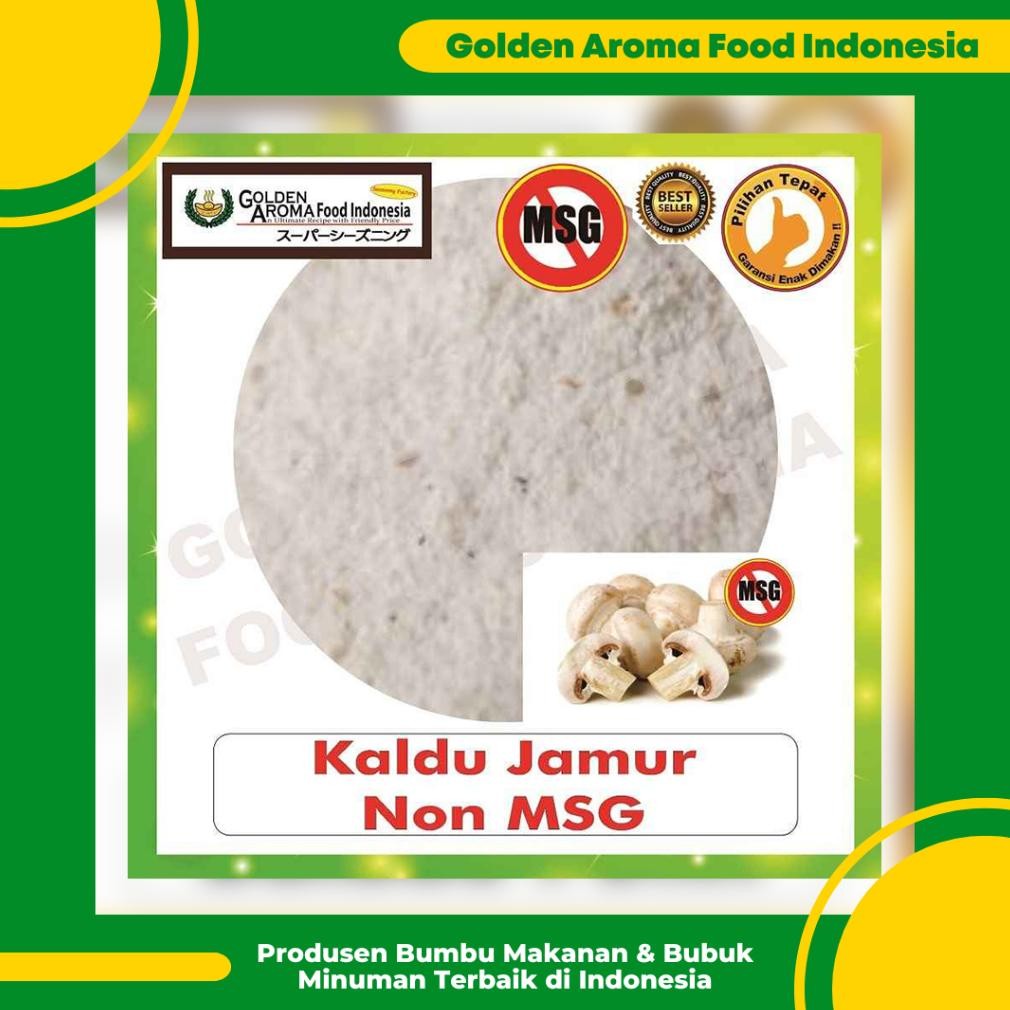 

Bumbu Tabur Rasa Kaldu Jamur Non MSG 1 Kg Jual Bubuk Tabur Mushroom No MSG Seasoning Powder GAFI Nugi