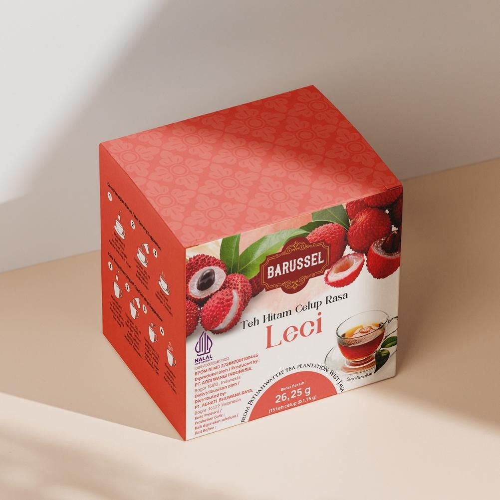 

BARUSSEL Lychee Tea | Teh Celup Rasa Leci Nugi