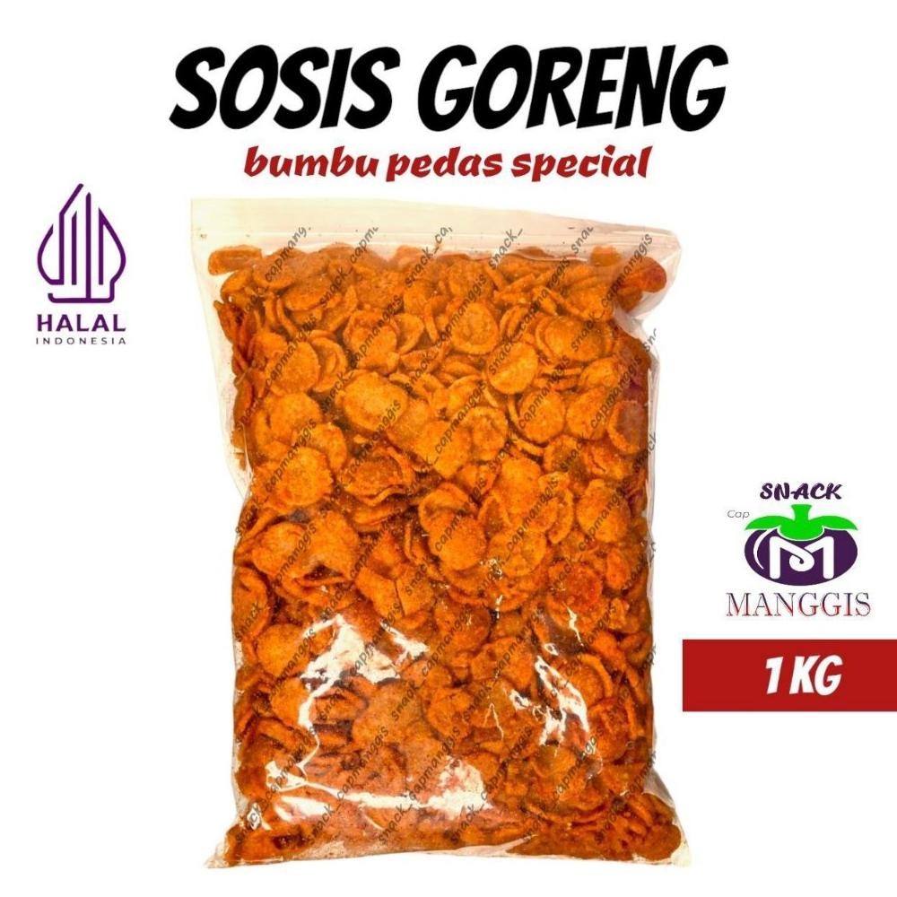 

Sosreng 1 Kg Bumbu Special / Sosis Goreng Viral / MANGGISRAYA / Pedas Nikmat Nugi