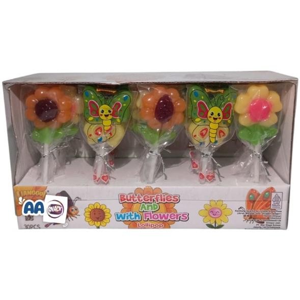 

LIANGGUI LOLIPOP BUTTERFLIES FLOWER BOX ISI 30 Nugi