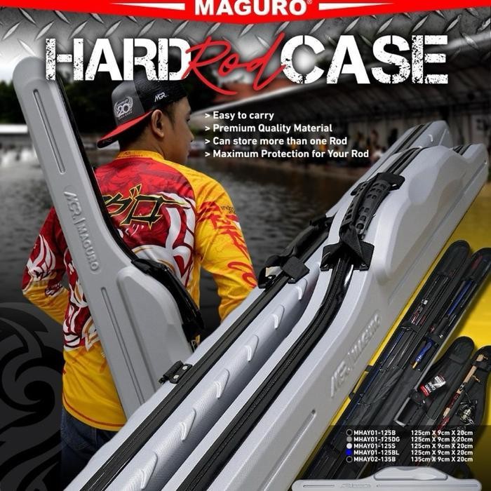 Tas Pancing Maguro Hard Case Tempat Joran