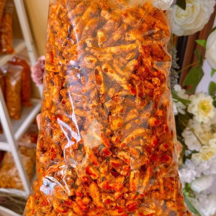 

BASRENG REMPAH PEDAS DAUN JERUK KHAS BANDUNG ISI 1 KG Nugi