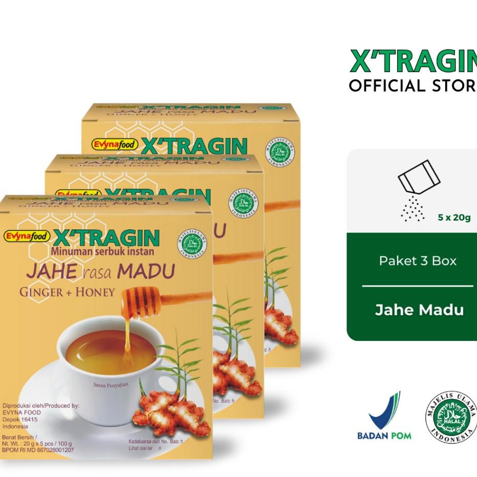 

Xtragin Jahe Madu Paket 3 Box Minuman Bubuk