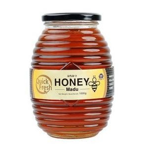 

Quick Fresh Honey Madu 1000g / Quick Fresh Madu 1000 Gram Kemasan Kaca Nugi