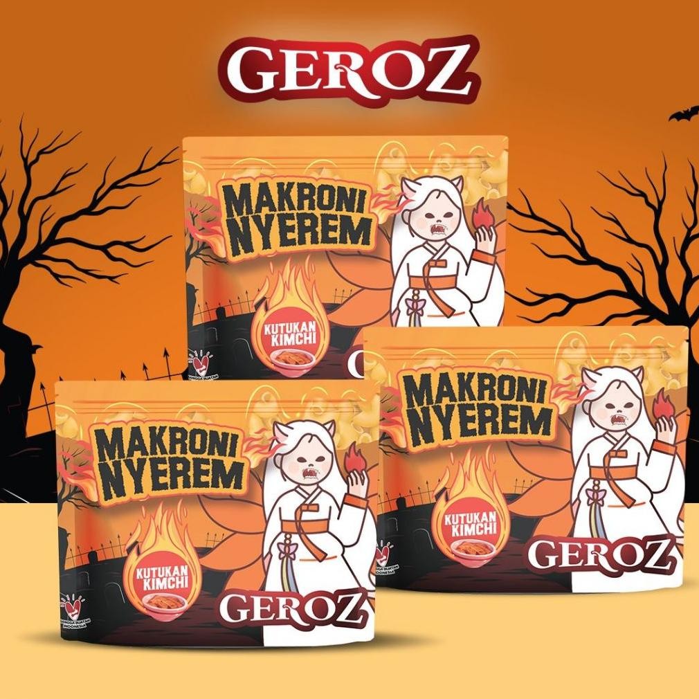 

Geroz - Makroni Nyerem - Rasa Kimchi isi 3 Nugi
