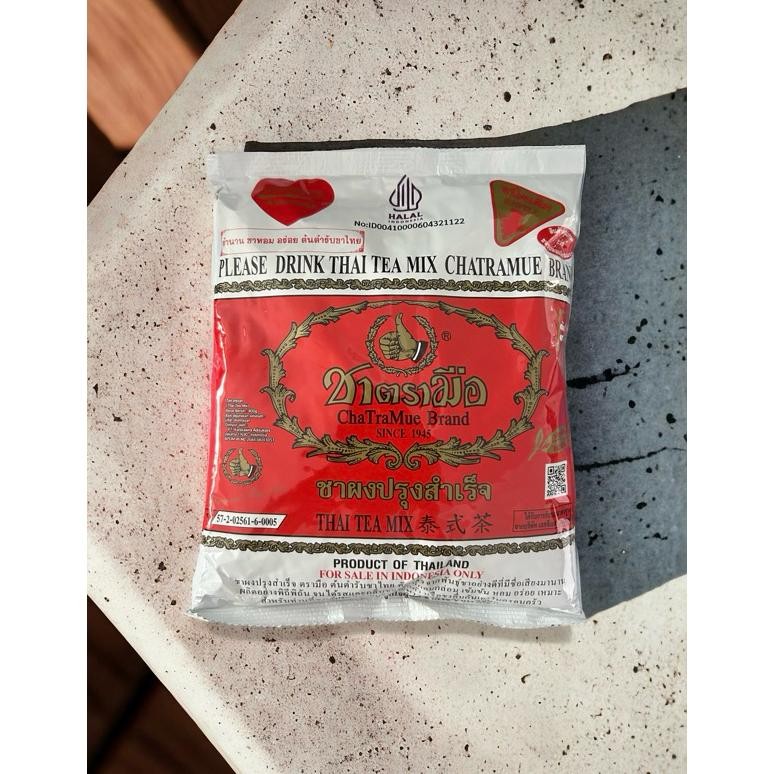 

THAI TEA CHATRAMUE ORIGINAL 400GR BPOM HALAL MUI TEH THAILAND Nugi