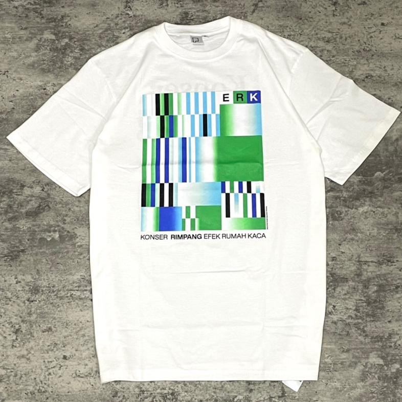 Promo Kaos CodEfek Rumah Kaca Konser Rimpang 2023 Tshirt White Original Merchandise Oke T Shirt