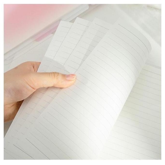 

WinzigeBuku Lose Leaf / Binder A5 / B5 60 Halaman Warna Pastel BinderNote Spiral Ring Siswa Stationery & Refill Kertas Paper Sekolah Notebook