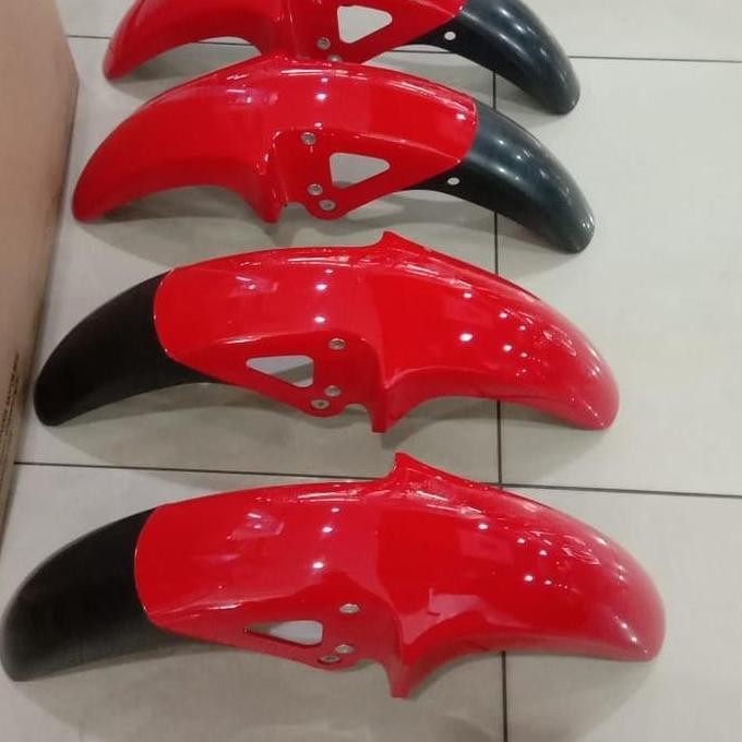 Spakbor Depan Rx King Cobra Merah Cabe Asli