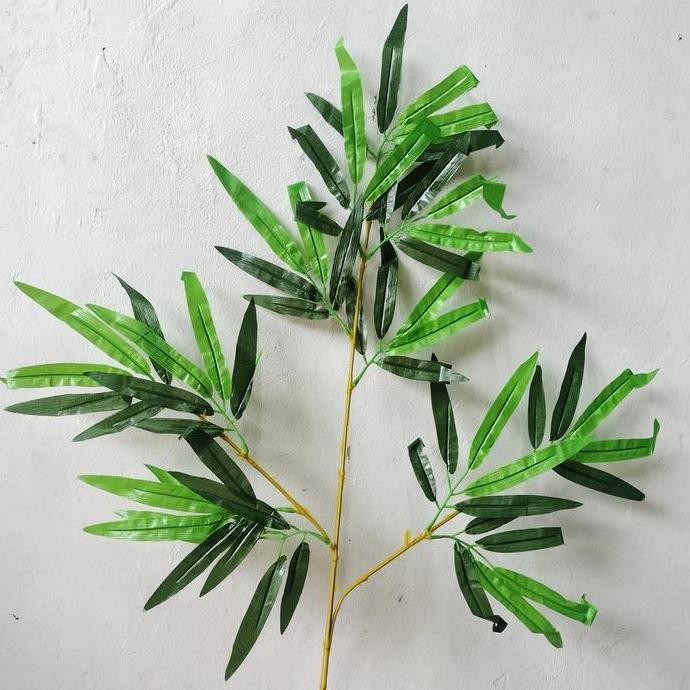 Tersedia Daun bambu kuning/Daun Bambu Hias artificial/Bunga artificial