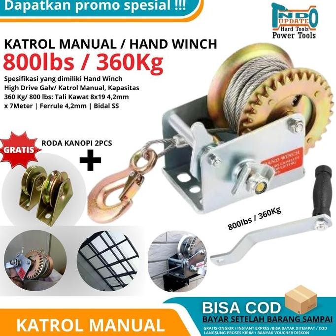 Katrol Buka Tutup Sleding Kerekan Set Kanopi Geser Void Sliding