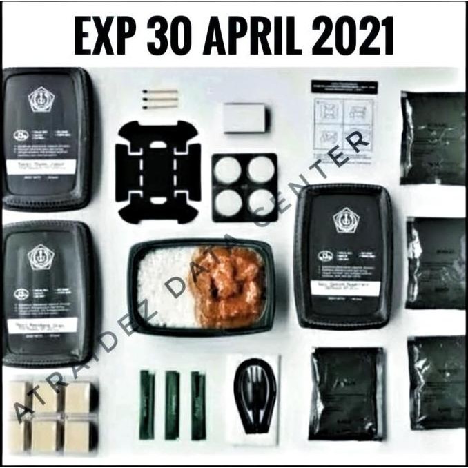 

T2P Indonesian Mre Ration Makanan Darurat Emergency Food Survival Kit