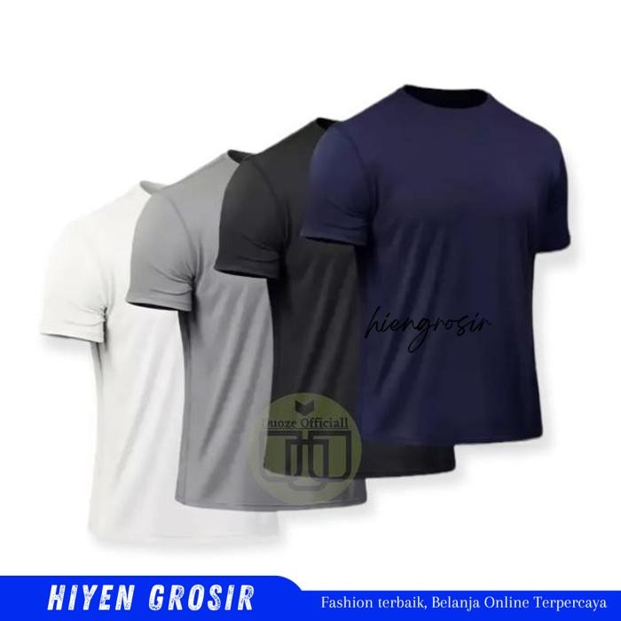HG- KAOS DALAM OBLONG PRIA HITAM PUTIHDALEMAN POLOS LENGAN PENDEK    BY HIEN GROSIR PRODUK TERBAIK !