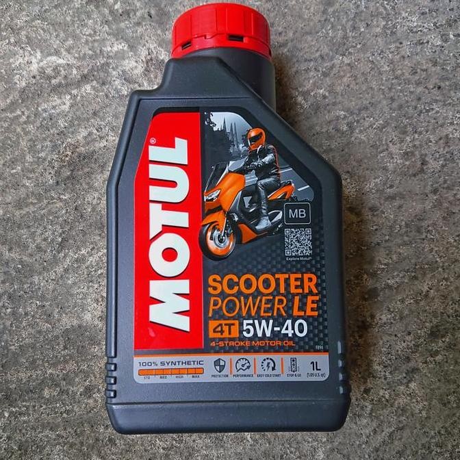 OLI MOTUL SCOOTER POWER LE 5W/40 0.8/1L MATIC NMAX PCX VARIO ADV150