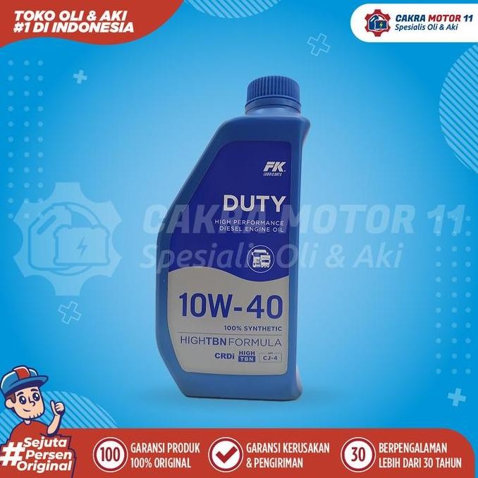 FK MASSIMO DUTY CJ-4 10W40 1LT