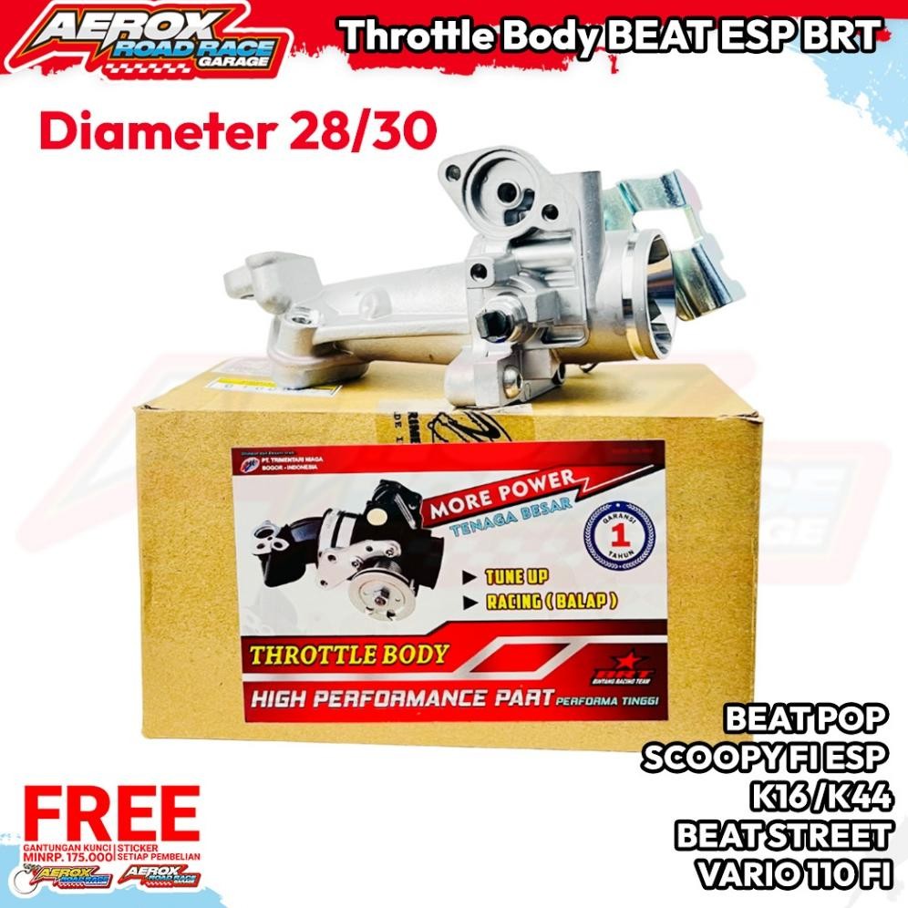Terlaris Tb Throttle Body Brt Scoopy Fi Esp Beat Fi Esp  Vario 110 Fi Esp