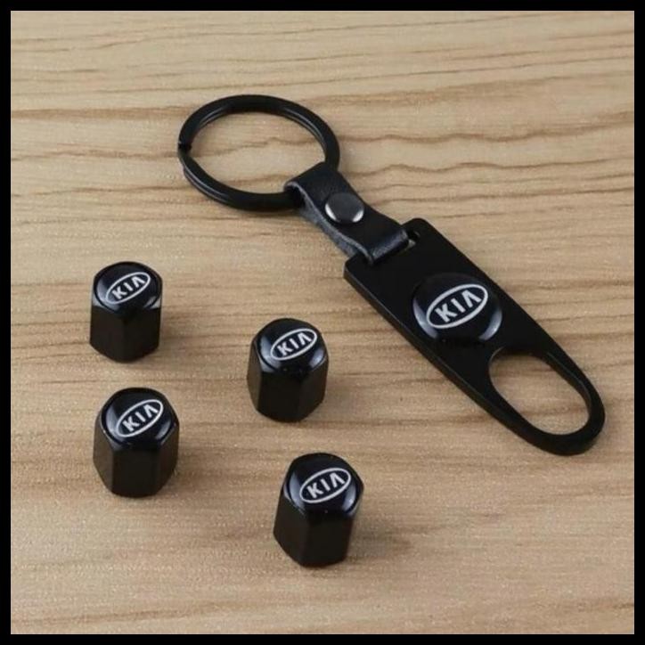 TERMURAH TUTUP PENTIL BAN MOBIL KIA + GANTUNGAN KUNCI MOBIL KIA 