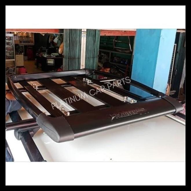 HOT DEAL PAKET ROOF RACK & CROSS BAR JEPIT BODY ORI PLATINUM KIJANG LGX 