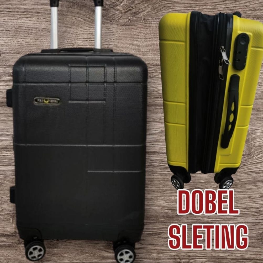 Terlaris Koper Tronto 20 Inch(Ada Sekat) Koper Kabin Koper Fiber Terlaris Kokoh Umroh Koper Murah Ko