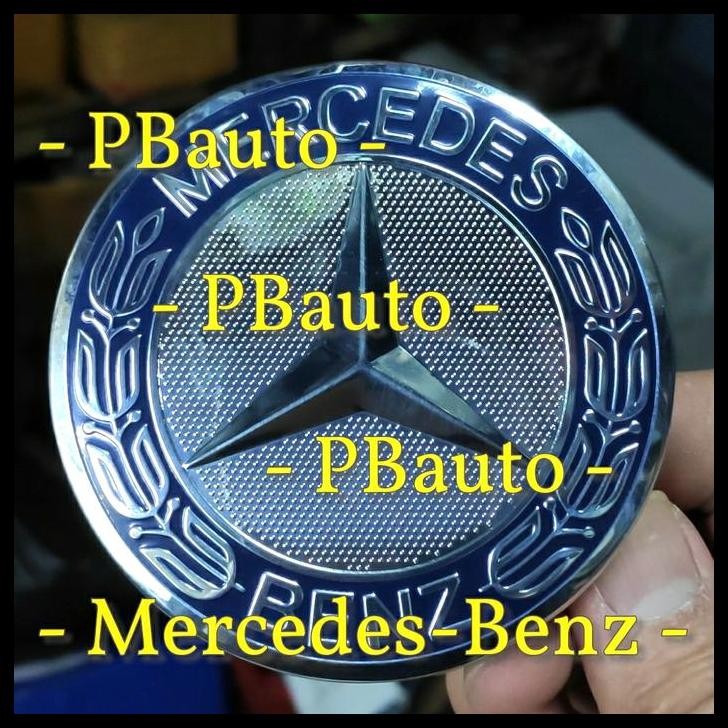HOT DEAL DOP VELG TIMBUL BINTANG PADI BIRU MERCEDES BENZ / DOP MERCY 