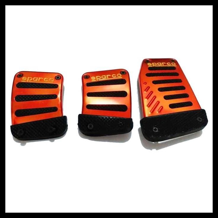 TERBARU UNIVERSAL COVER PEDAL GAS MOBIL MANUAL ALUMINIUM F1 ALL NEW JAZZ 