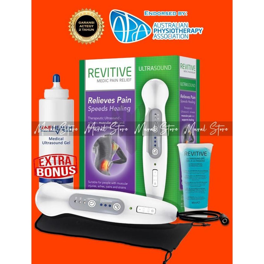 TERLARIS - Revitive Ultrasound / Ultralieve Therapy Machine Fisioterapi