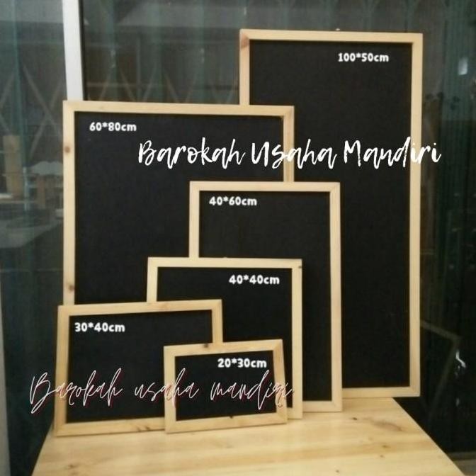 

Stok Sj Blackboard Papan Tulis Ung Resto Size 40X40Cm