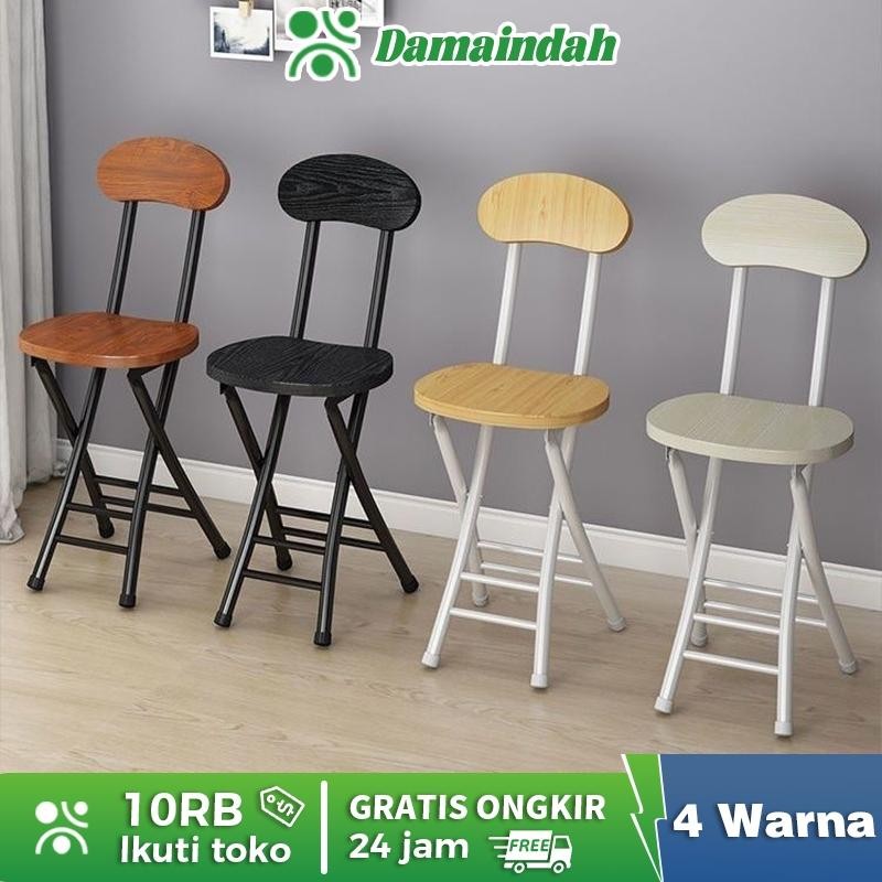 Kursi Lipat / Kursi Makan / Kursi Lipat Portable / Kursi Makan Lipat / Kursi Makan Kayu / Kursi Kayu