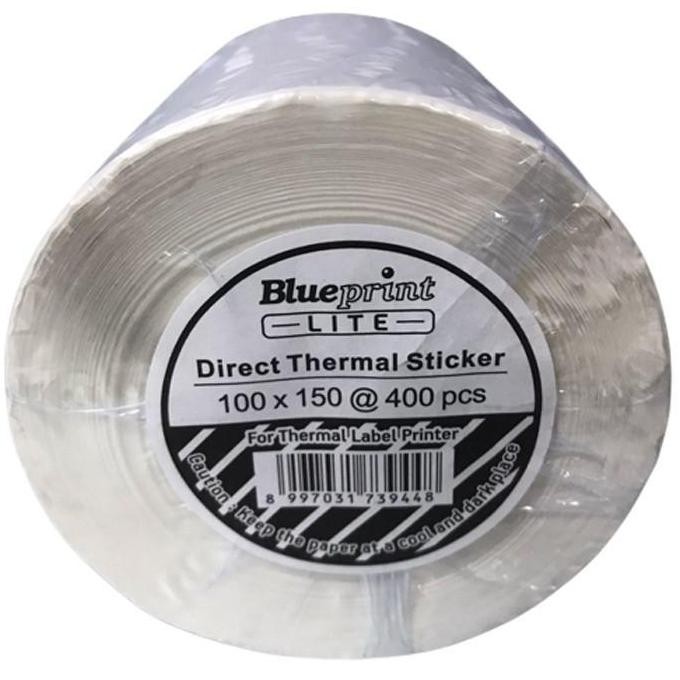 

Blueprint Lite Direct Thermal Sticker Roll 100X150Mm 400 Pcs Label