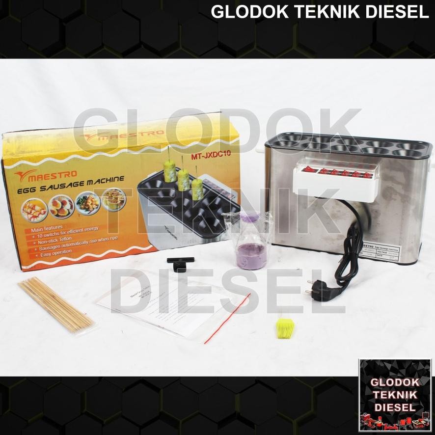 MESIN SOSTEL SOSIS TELUR 10 LUBANG LISTRIK
