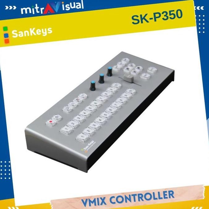 TERBARU San Keys SK-P350 vMix Mini Switcher Panel Controller BISA GRAB