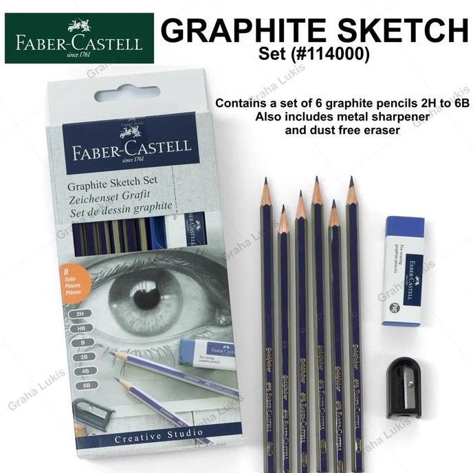 

Faber-Castell Graphite Sketch Set (#114000)