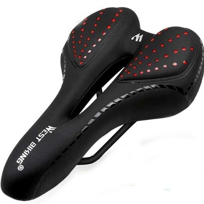 Jok Sadel Sepeda Mtb Sadel Sepeda West Biking Saddle Gel Silicone