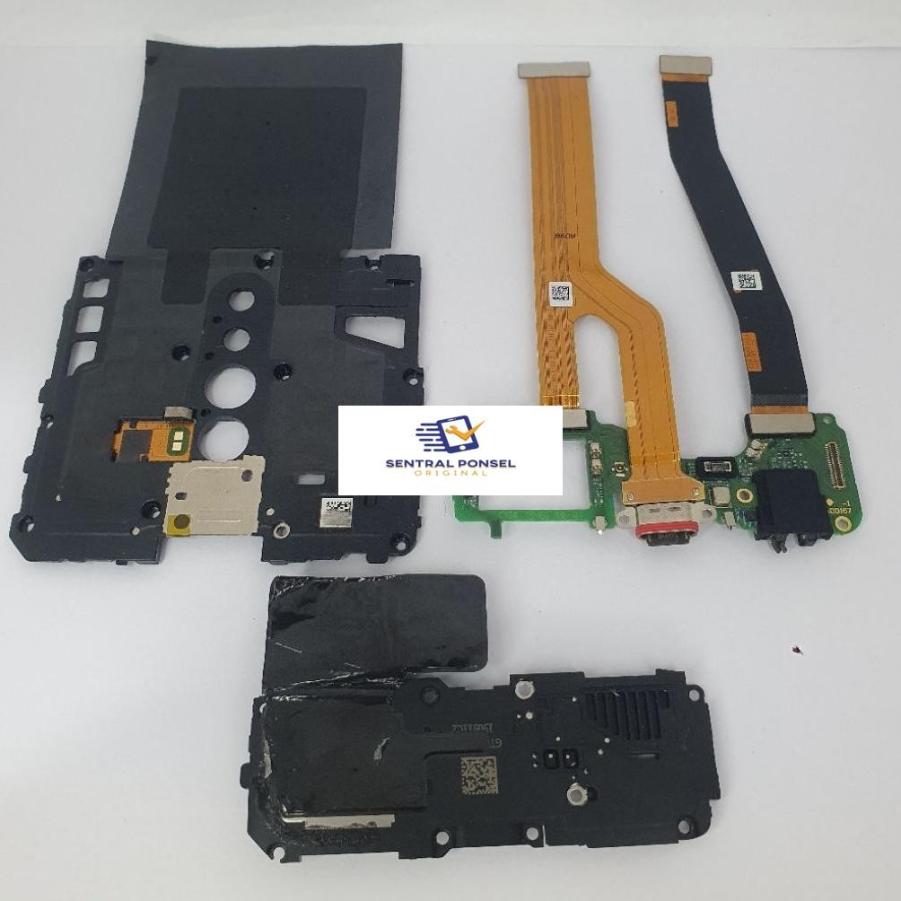 Tutup Mesin Oppo Reno 2f Original Fullset Buzzer LoundSpeaker Flexible Konektor Oppo Reno 2f