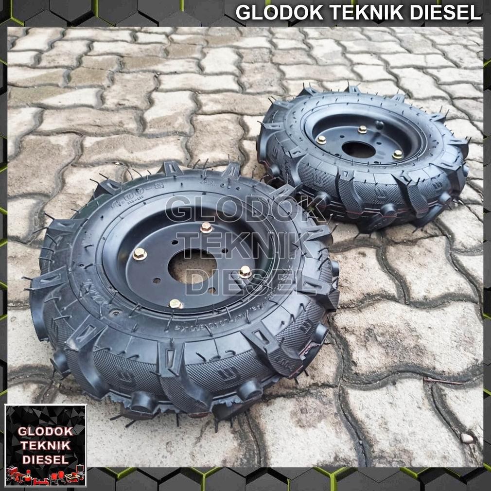 Roda Karet Mesin Traktor Bajak Sawah Cultivator Machine Tire MATSUMOTO ORIGINAL