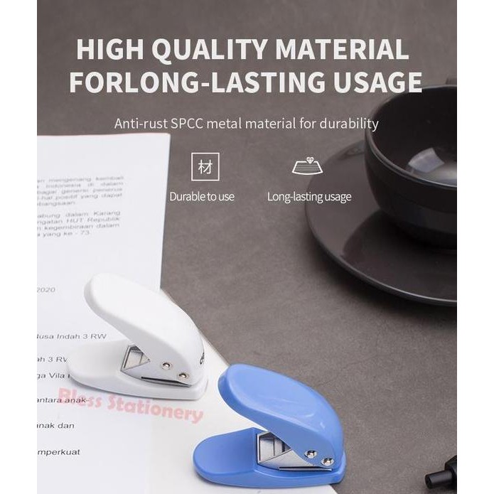 

Pembolong Kertas Satu Lubang Pembolong Hang Tag One Hole Punch