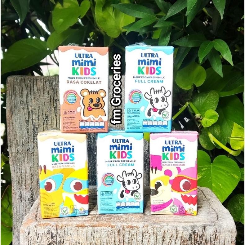 

Susu Ultra Mimi Kids 125ml Karton Isi 40 Rasa Enak Nugi